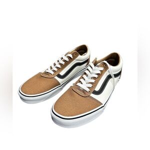 Vans Men's Ward Retro Light Brown Canvas Skate Shoes - Size 12 NWB